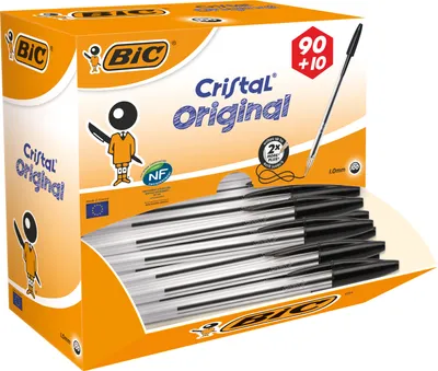 Immagine prodotto di BIC Cristal Original biro, confezione da 100 pezzi