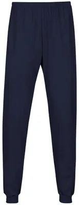 Productafbeelding van TRIGEMA damespyjamabroek met boord, marineblauw, maat M