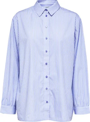 Produktbild von Basic Hemd Bluse Langarm Business Shirt aus Baumwolle SLFREKA | 40
