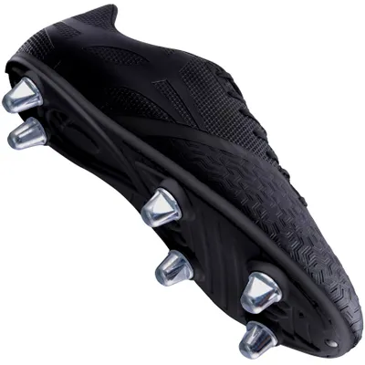 Immagine prodotto di Scarpe da rugby Gilbert Kaizen X3.1 Power con 6 tacchetti, nere, taglia 35,5