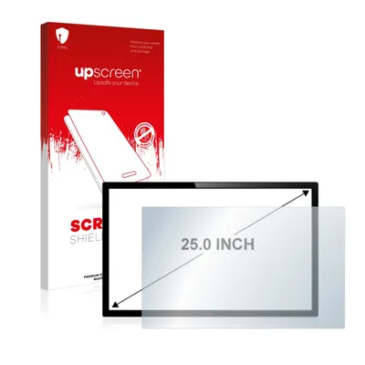 Produktbild von upscreen Schutzfolie für Touch-Panel PCs mit 63.5 cm (25 Zoll) Displays 538 x 337 mm Displayschutz Displayschutzfolie Folie Klar Transparent