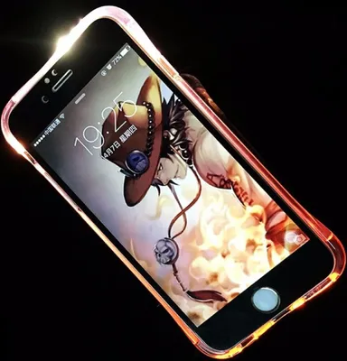 Produktbild von Handy Hülle LED Licht bei Anruf für Handy Samsung Galaxy J5 2015 Pink