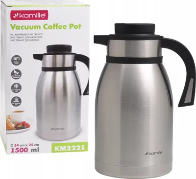 Produktbild von Konferenzthermoskanne Stahl 1,5 L Kamille Km-2221