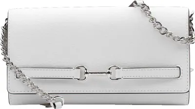Produktbild von Umhängetasche Michael Kors Carson Weiß 22 x 12 x 4 cm