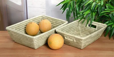 Produktbild von Füllkorb Natur" aus Seegras, Obstkorb, Flechtkorb"