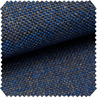 Produktbild von novely® LARISO - Gewebter Polsterstoff - Melierter Möbelstoff - Flachgewebe - Meterware 1lfm - Farbe: 79 Navy Dunkelblau