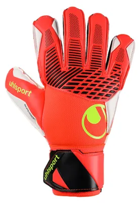 Produktbild von Uhlsport Fangmaschine Supersoft - fluo rot/weiß/fluo gelb, Größe:8.5