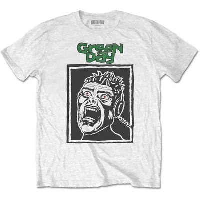 Produktbild von Green Day Scream White M T-Shirt