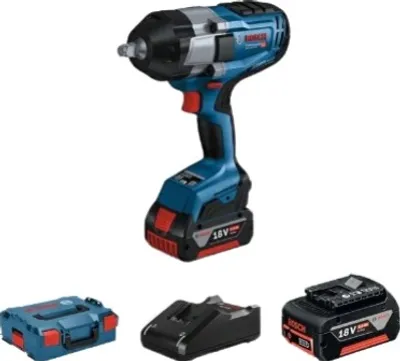 Produktbild von Bosch.klucz udarowy 18v 1/2" 1000nm 2x5,0ah gds 18v-1000