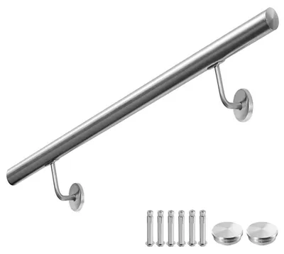 Obrázek produktu pro LARS360 160cm zábradlí zábradlí schodiště z nerezové oceli zábradlí v jednom kuse zábradlí balkonu zábradlí schodiště zábradlí vnitřní a venkovní