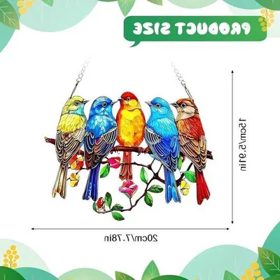 Produktbild von Kolibri-Schmetterlings-Decorations-Acryl-Zonnevogel-Raumdekoration
