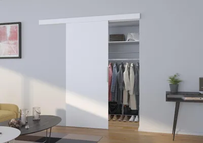 Obrázek produktu pro Interiérové posuvné dveře 76 cm CADNA - bílé