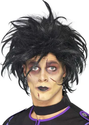Produktbild von Schwarze Psychopathen Perücke