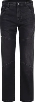 Produktbild von Allez Black Denim Pants - Herren-Jeans für Klettern und Freizeit, Montura, Farbe:998-BLACK DENIM, Größe:M