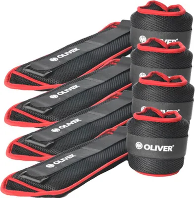 Image de 8x 1.5 kg Oliver Manchette de poids PRIME - rouge