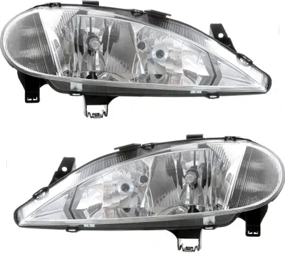 Produktbild von TYC Scheinwerfer Set für Renault Megane 3/1999-8/2003 H1 H7 Halogen LWR Streusch