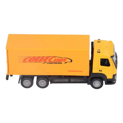 Obrázok produktu pre Model kontajnerového nákladného auta,kontajnerové nákladné auto,kontajnerové nákladné auto,model vozidla,simulácia kontajnerového nákladného auta,model zliatinového nákladného auta,hračka vozidla