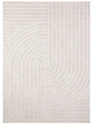Produktbild von TT Home Wohnzimmer Teppich Esszimmer Kurzflor Boho Motiv Skandinavisch Glanzdetails Hoch-Tief-Struktur Soft-Touch Unifarben Größe 160x220 cm