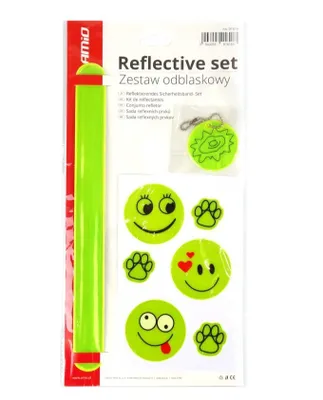 Produktbild von AMiO Warnweste Sicherheitsweste 01618 4cm 29.5cm PVC