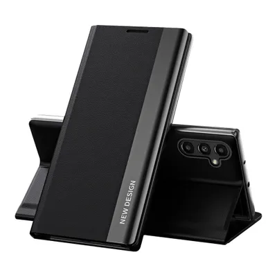 Produktbild von starfix Sleep View Pro Flip Wallet für Samsung Galaxy A14 mit Standkunktion schwarz