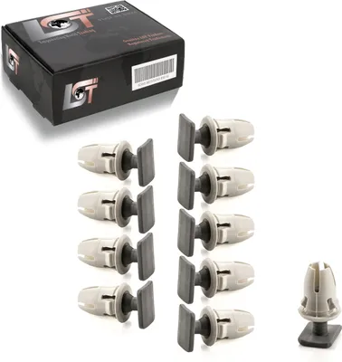 Produktbild von 10X Befestigungs Clips Druckknopf Für Mercedes W202 Einstiegsleisten Klammer