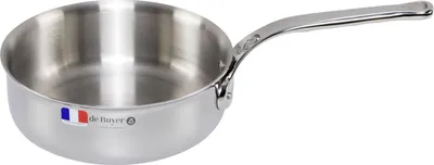 Produktbild von De Buyer Affinity Sauteuse Edelstahl gerade 20 cm