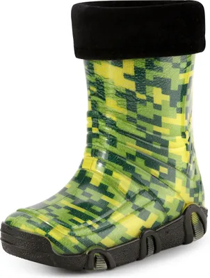 Produktbild von Ladeheid Kinder Mädchen Jungen Gummistiefel Gefüttert Swk2021 (Muster-43, 21/22)