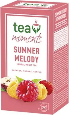 Obrázek produktu pro Tea Moments Summer Melody 40g (25 sáčků, ovocno-bylinný čaj)