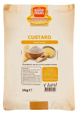 Obrázek produktu pro Koopmans vanilkový pudinkový prášek 1000g – klasický vanilkový pudinkový prášek
