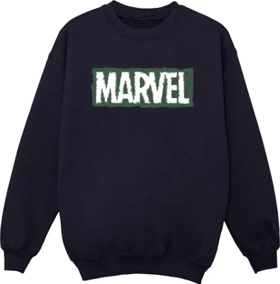 Produktbild von Marvel - Sweatshirt für Herren BI35642 (4XL) (Marineblau)