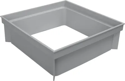 Produktbild von Marley Aufsatz 297x297mm für Einlaufschacht 300x300mm Schachtaufsatz Erhöhung Ablauf