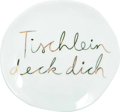 Zdjęcie produktu dla Räder Mix & Match Teller klein Tischlein deck D.14cm