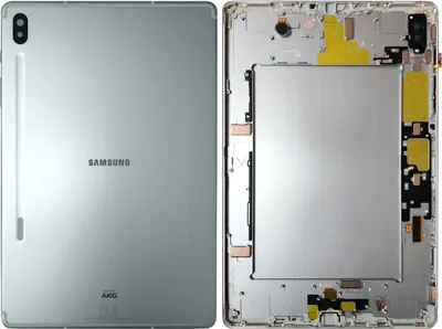 Image de Couvercle de batterie Samsung GH82-20850B pour Galaxy Tab S6 WIFI T860 Cloud Blue / Bleu - Neuf