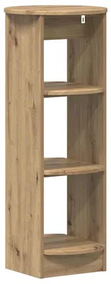 Image de Meuble d'appoint en chêne Artisan 40 x 40 x 100 cm, aggloméré