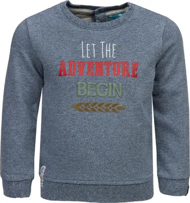 Image de Sweat-shirt bleu imprimé Lief pour garçon