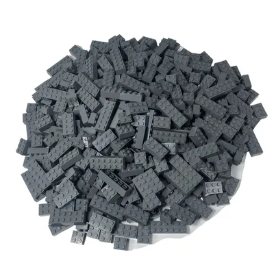 Zdjęcie produktu dla Klocki LEGO® ciemnoszare NOWOŚĆ! Ilość 50x - każdy zestaw składany indywidualnie