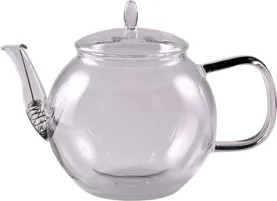 Image de Théière En Verre Bedida (800Ml) - Théière Avec Filtre Dans Le Bec Verseur, Théière En Verre Avec Couvercle, Cadeau Thé