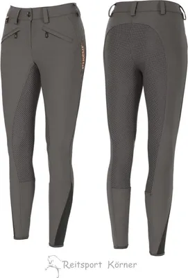 Produktbild von Pikeur Damenreithose " PK_ENNA ", Reithose mit Ganzbesatz - Grip Farbe - grau Größe - 68