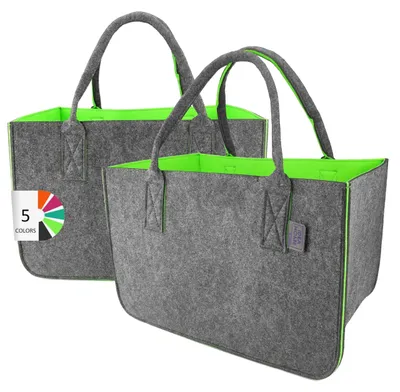 Zdjęcie produktu dla Torba Filcowa Leviatan 1102 Zielona 2Szt.