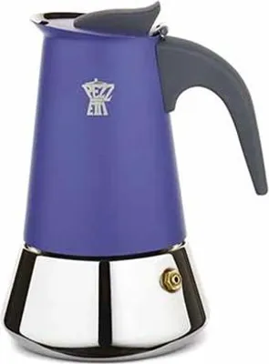 Produktbild von French: Cafétière 4 Tasses 13 X 10 X H16.4 Cm - Indigo - Steelexpress - PezzettiGerman: Kaffeekanne für 4 Tassen 13 x 10 x H16,4 cm - Indigo - Steelexpress - Pezzetti