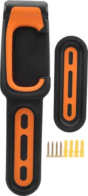 Produktbild von Fahrradwandhaken mit Halterung und Parkschnalle für Mountainbikes und Rennräder
