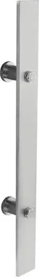 Produktbild von Stoßgriff Intersteel edelstahl/gebürstet LxBxH 800/40/41 mm