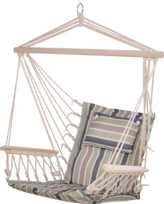 Produktbild von Hängesessel – Schaukelstuhl – Outdoor-Hängesessel – Outdoor-Schaukelstuhl – Mit Querstange und Sitz – Belastbarkeit: 100 kg – Verschiedene Farben