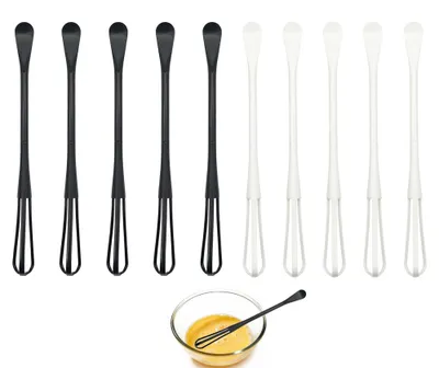 Obrázek produktu pro Sada 10 kusů kuchyňského náčiní: obracečka (22 cm), metlička a lžička, vyrobené z PP plastu