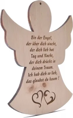 Produktbild von Buchenholz Engel