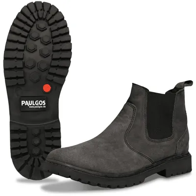 Zdjęcie produktu dla PAULGOS męskie buty Chelsea, buty za kostkę rozmiar 39-47 w 3 kolorach