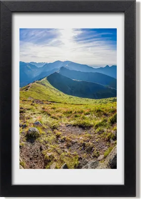 Produktbild von Bild 20x30 MDF-Rahmen, Wandkunst Tatry