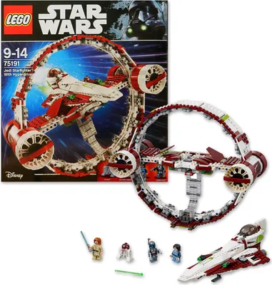 Produktbild von LEGO® 75191 Star Wars - Jedi Starfighter With Hyperdrive