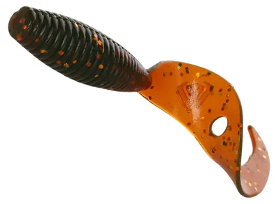 Immagine prodotto di 6 x MIKADO Twister Softbait Esche artificiali in gomma 64 mm MOTOROIL GOLD