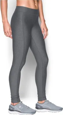 Produktbild von Under Armour HeatGear Damen Sport Trainingsleggings grau L